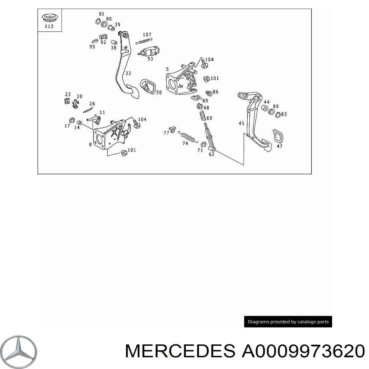  0009973620 Mercedes