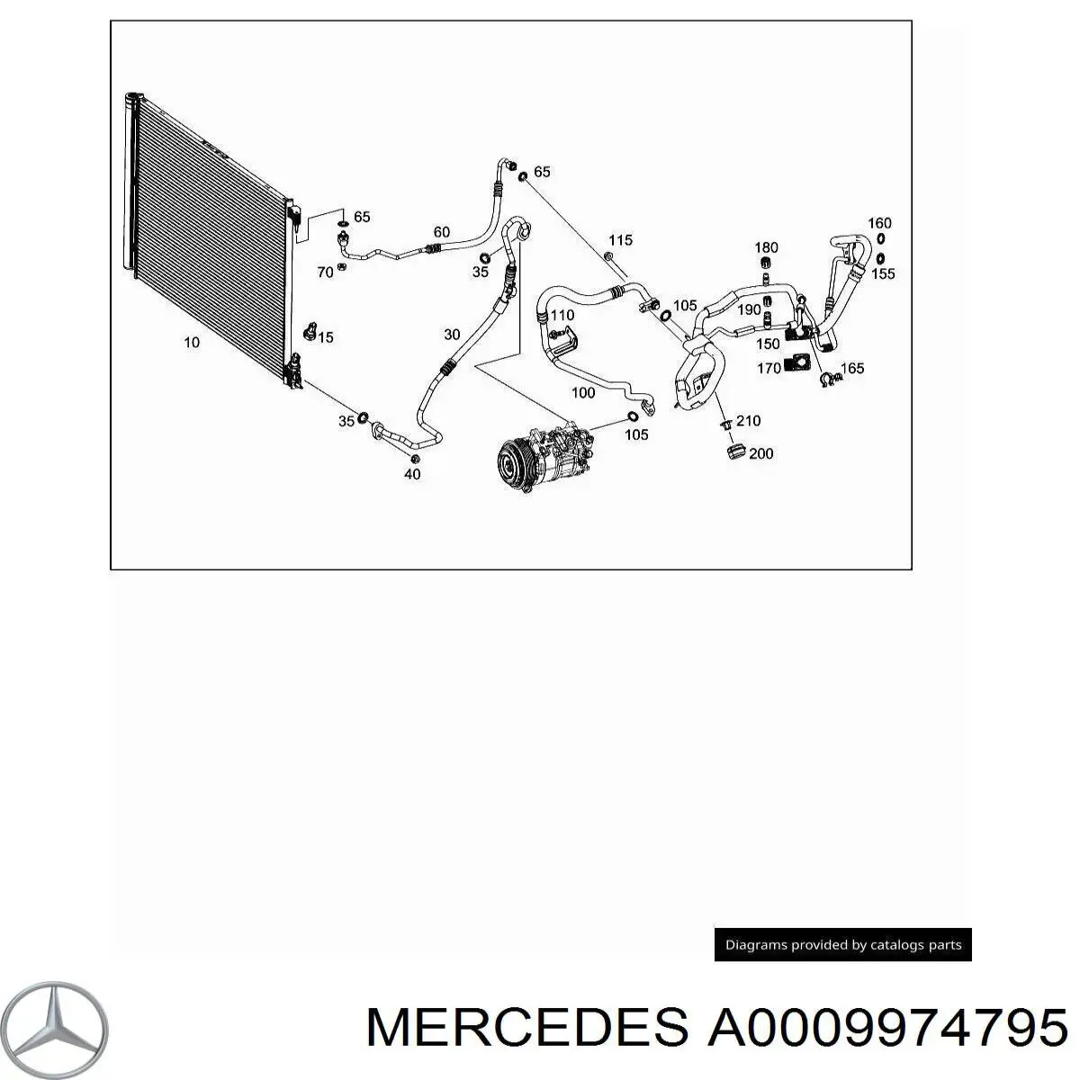 0009974795 Mercedes 