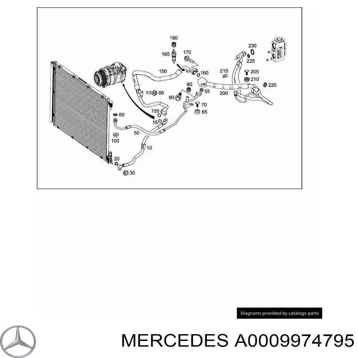 0009974795 Mercedes 