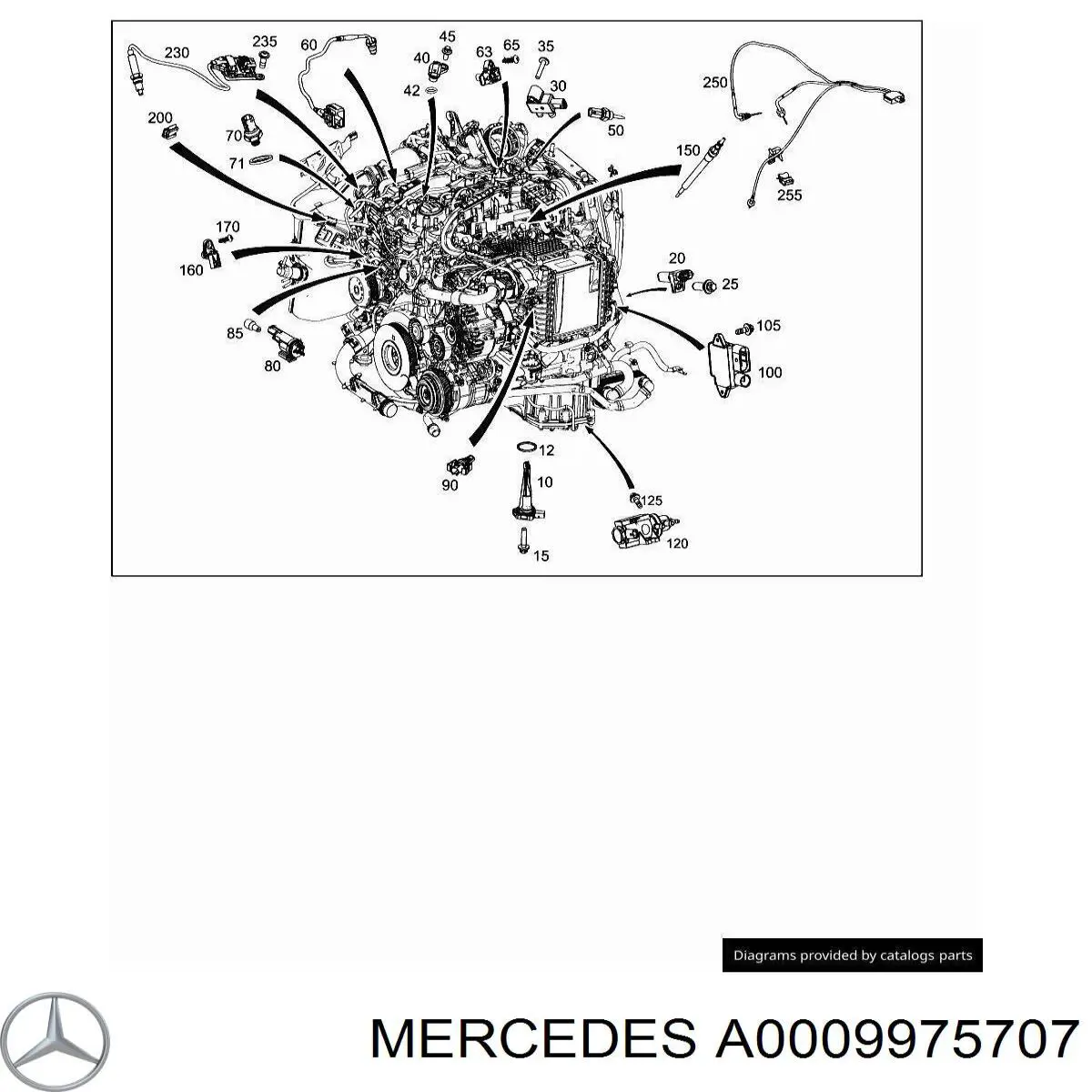  0009975707 Mercedes