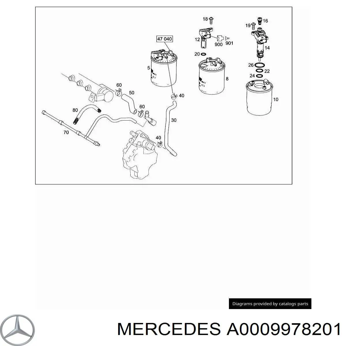  A0009978201 Mercedes