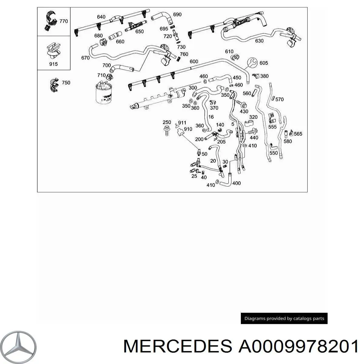  Mercedes A0009978201 цена, от 11.26 USD