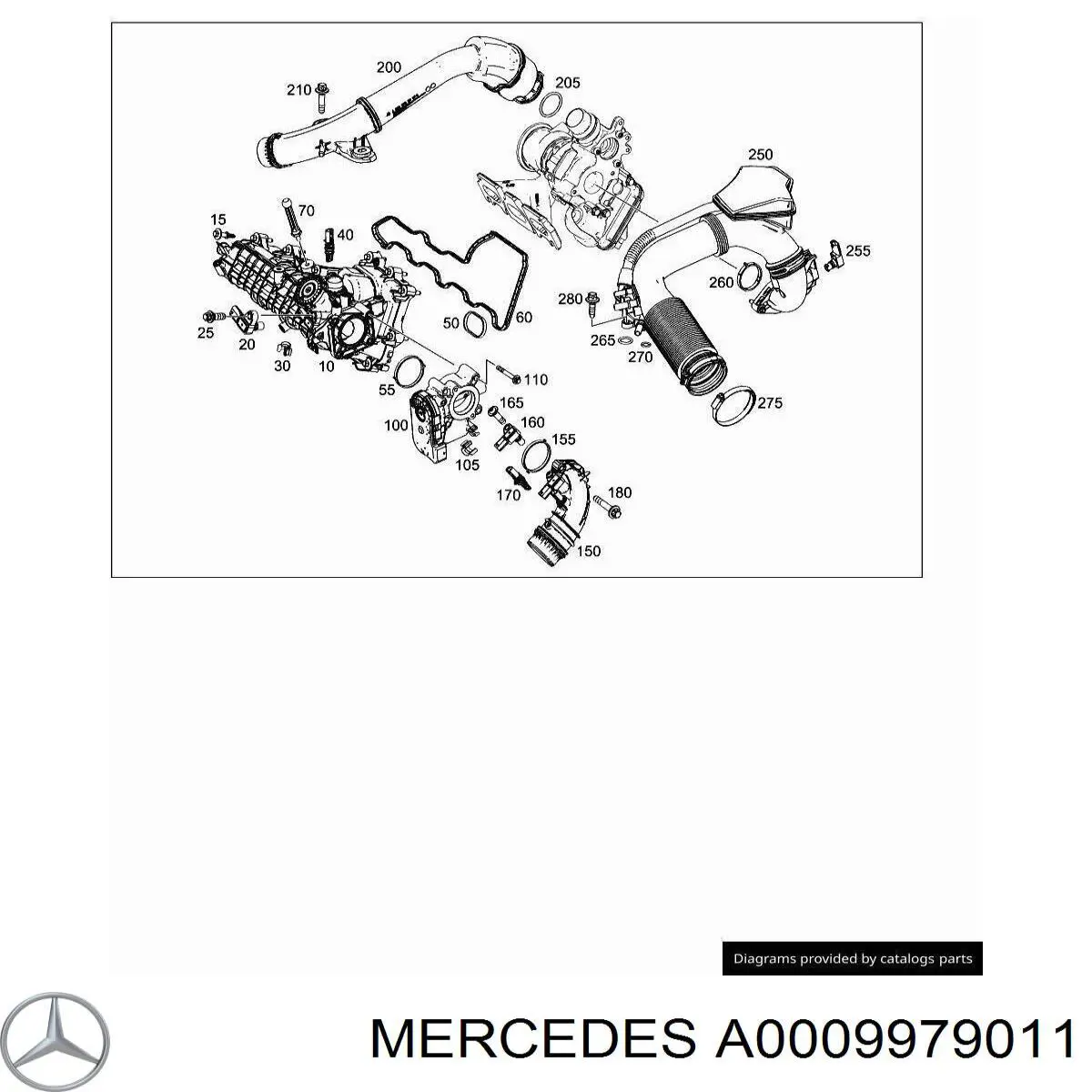 Прокладка датчика положения коленвала Mercedes A0009979011 цена, от 2.37 USD