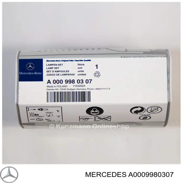  A0009980307 Mercedes