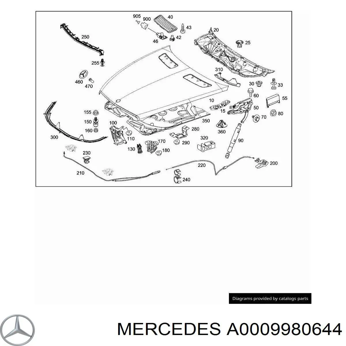 A0009980644 Mercedes 