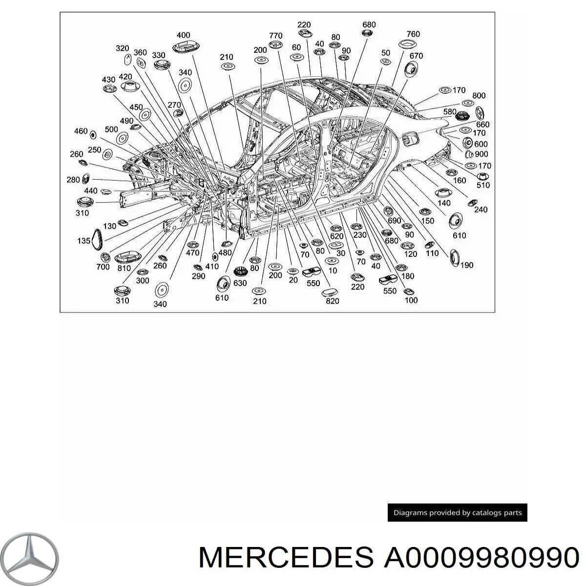  0009980990 Mercedes