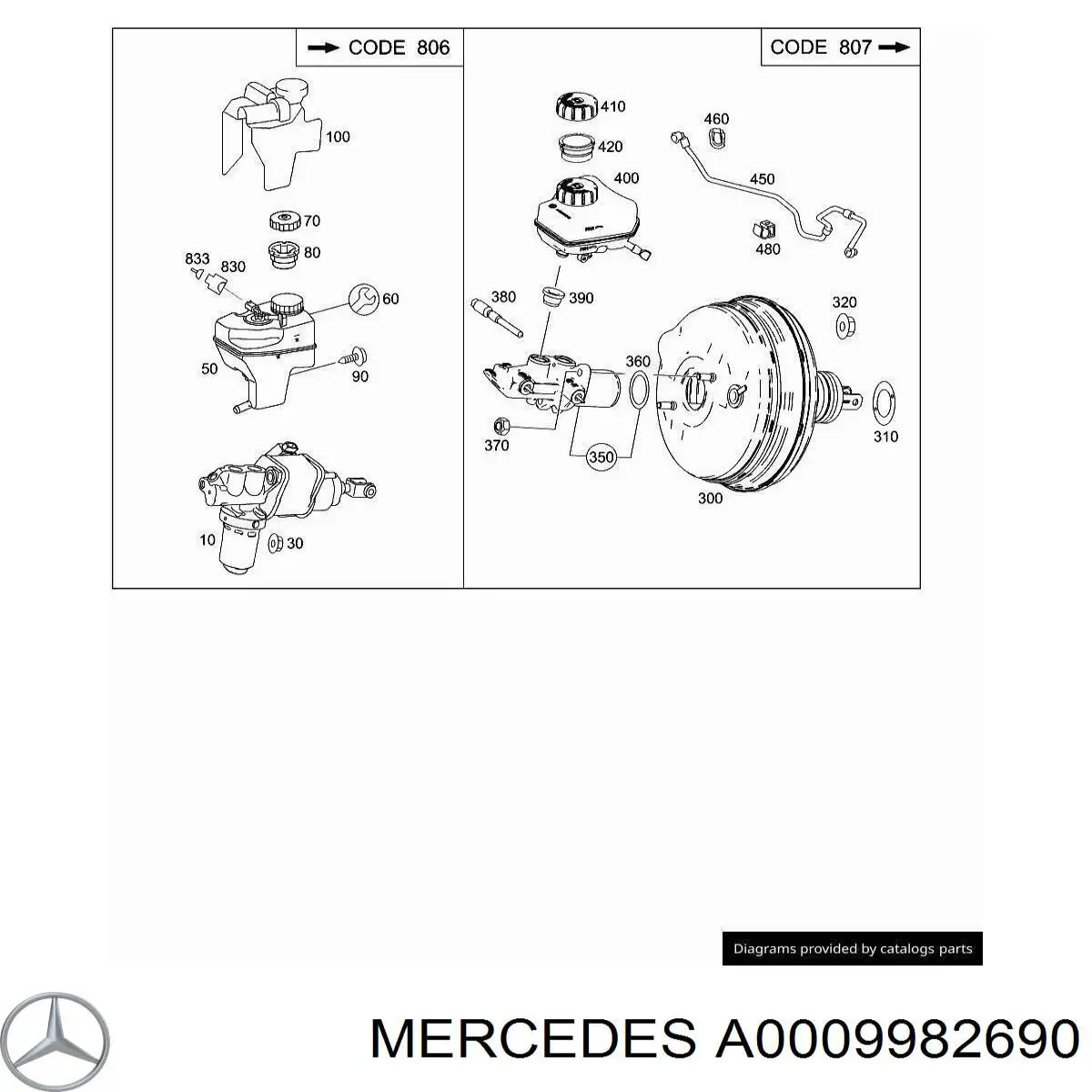  A0009982690 Mercedes