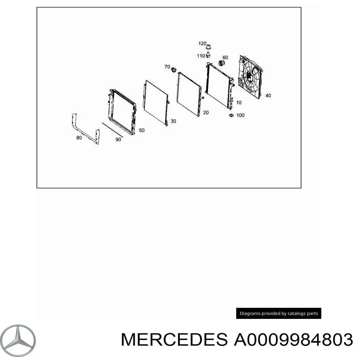 A0009984803 Mercedes 