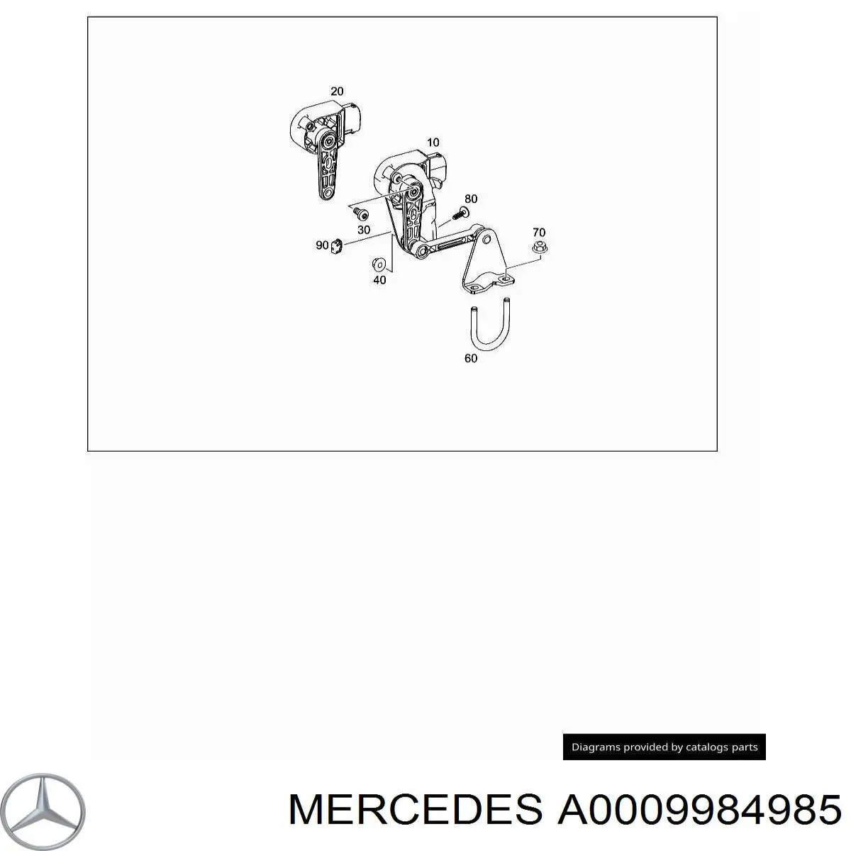 A0009984985 Mercedes 