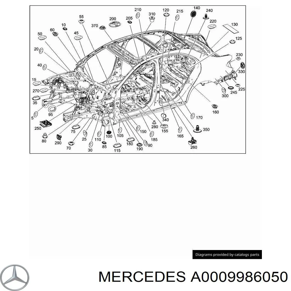  A0009986050 Mercedes