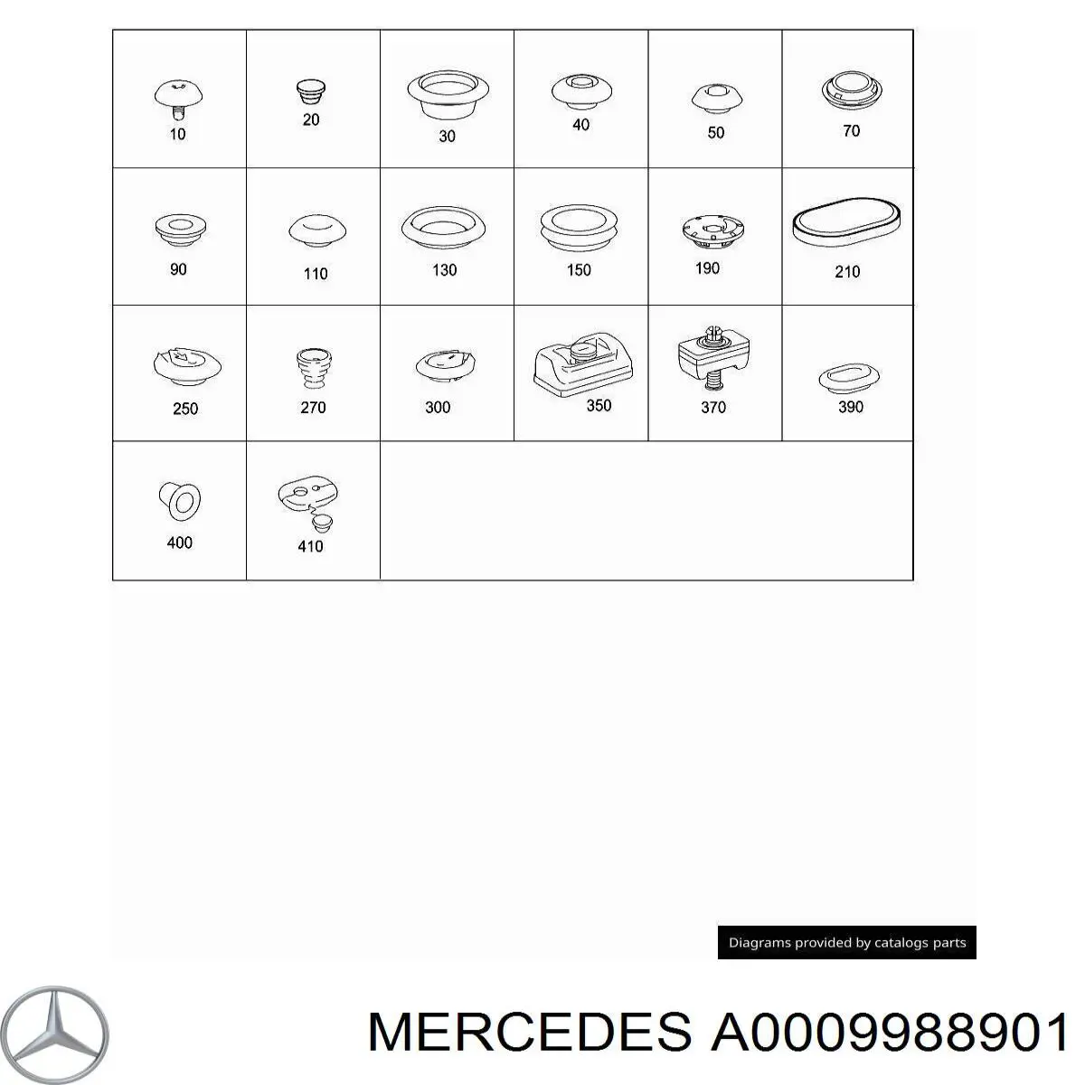  Mercedes A000998240128 цена, от 0.10 USD