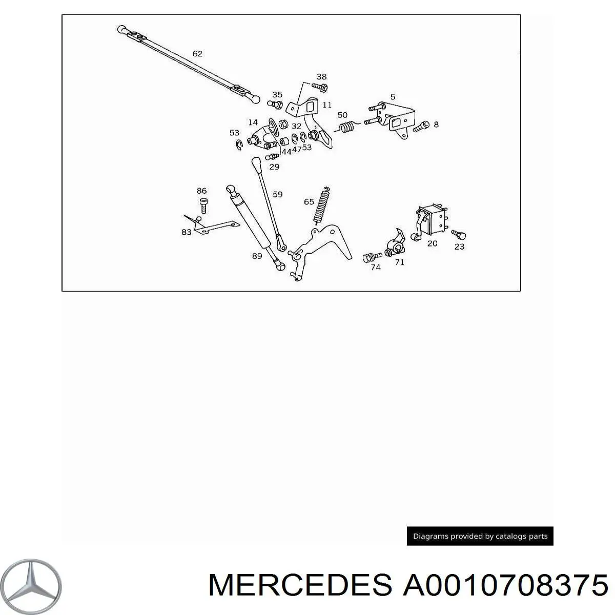 A0010708375 Mercedes 