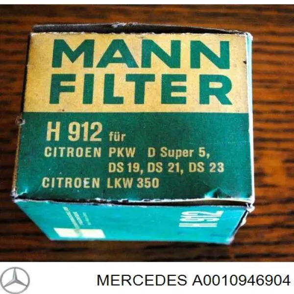 Воздушный фильтр A0010946904 Mercedes