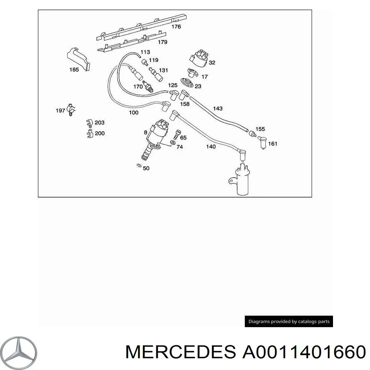  A0011401660 Mercedes