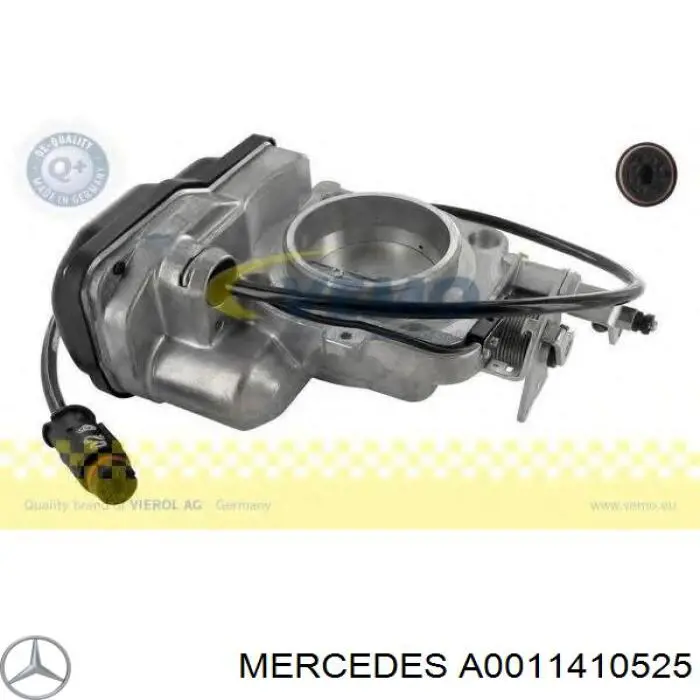 A0011410525 Mercedes válvula de borboleta montada