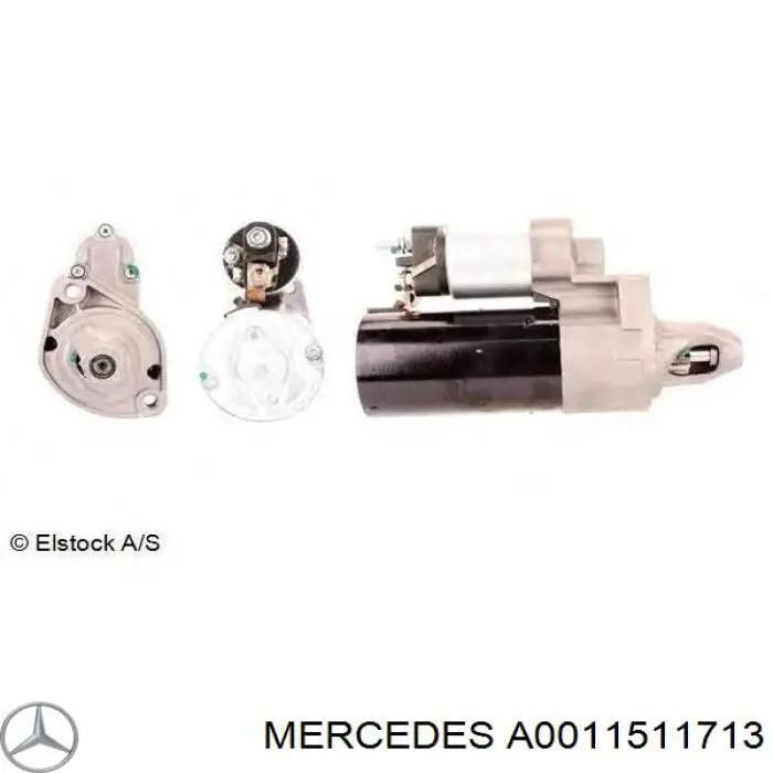 Бендикс стартера A0011511713 Mercedes