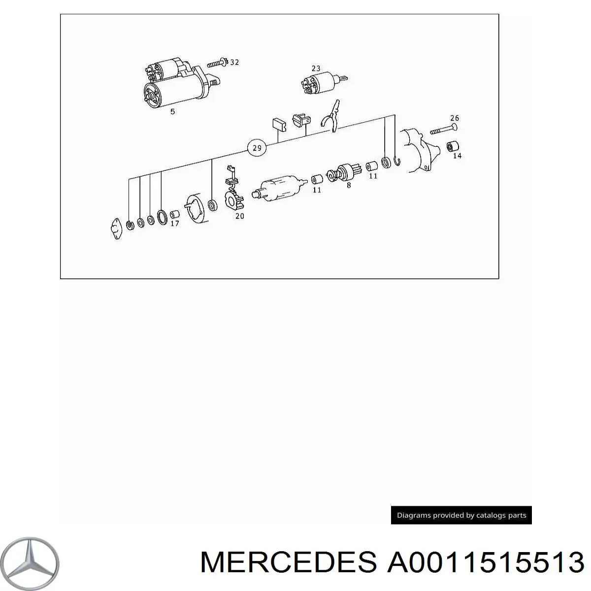  A0011515513 Mercedes