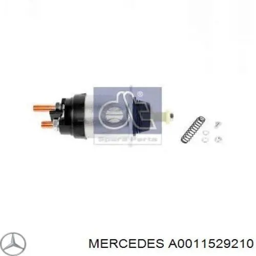 0011529210 Mercedes relê retrator do motor de arranco