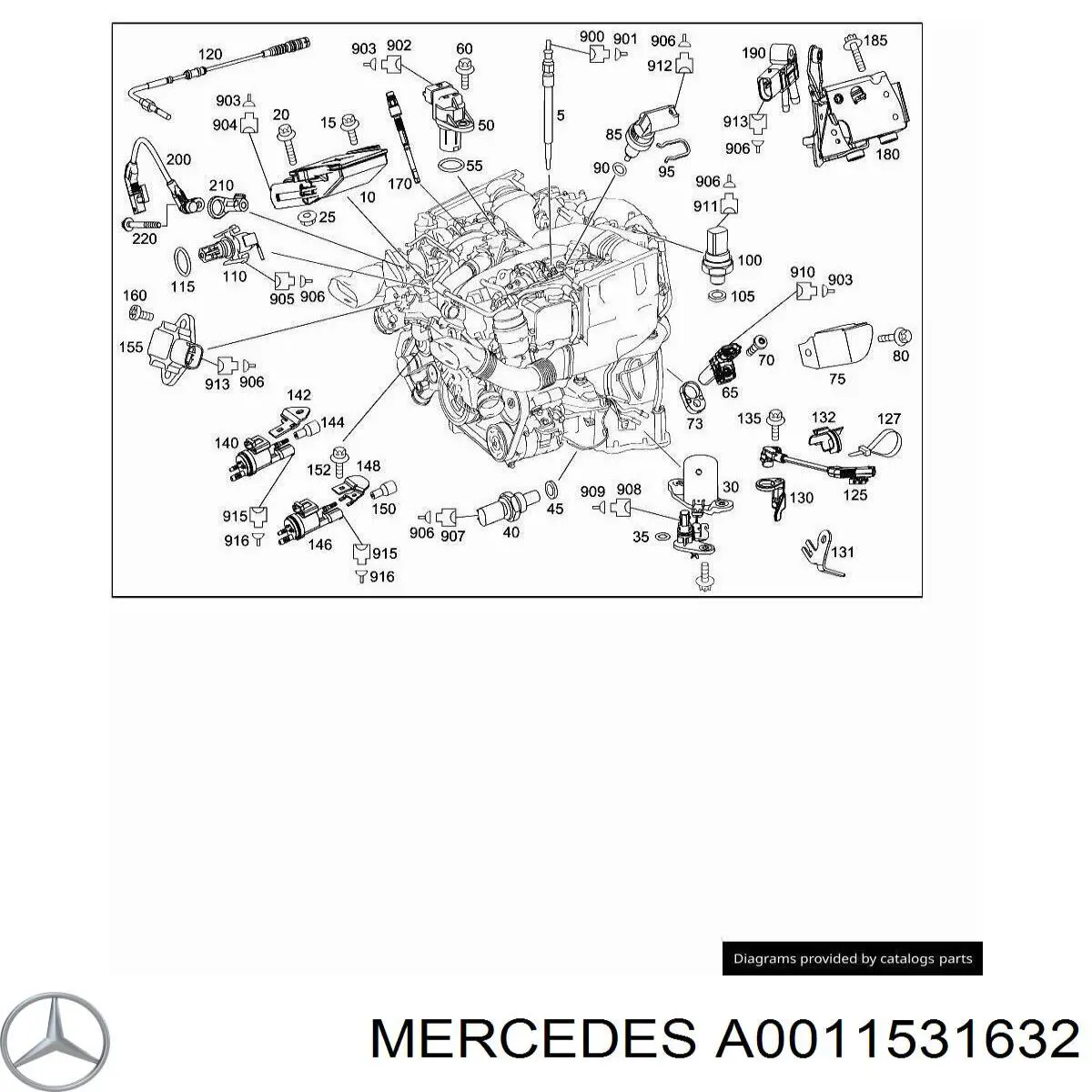 A0011531632 Mercedes 