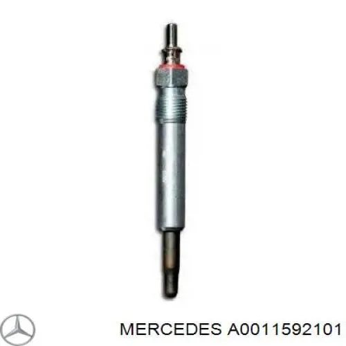 Свеча накала Mercedes A0011592101