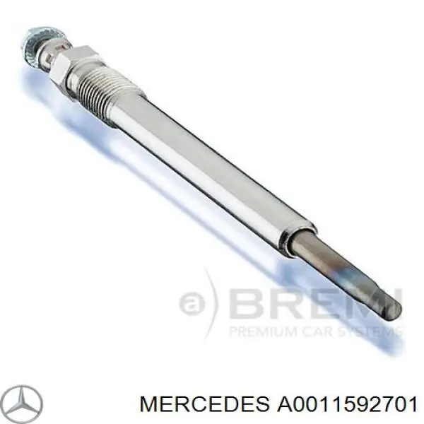 Свеча накала Mercedes A0011592701