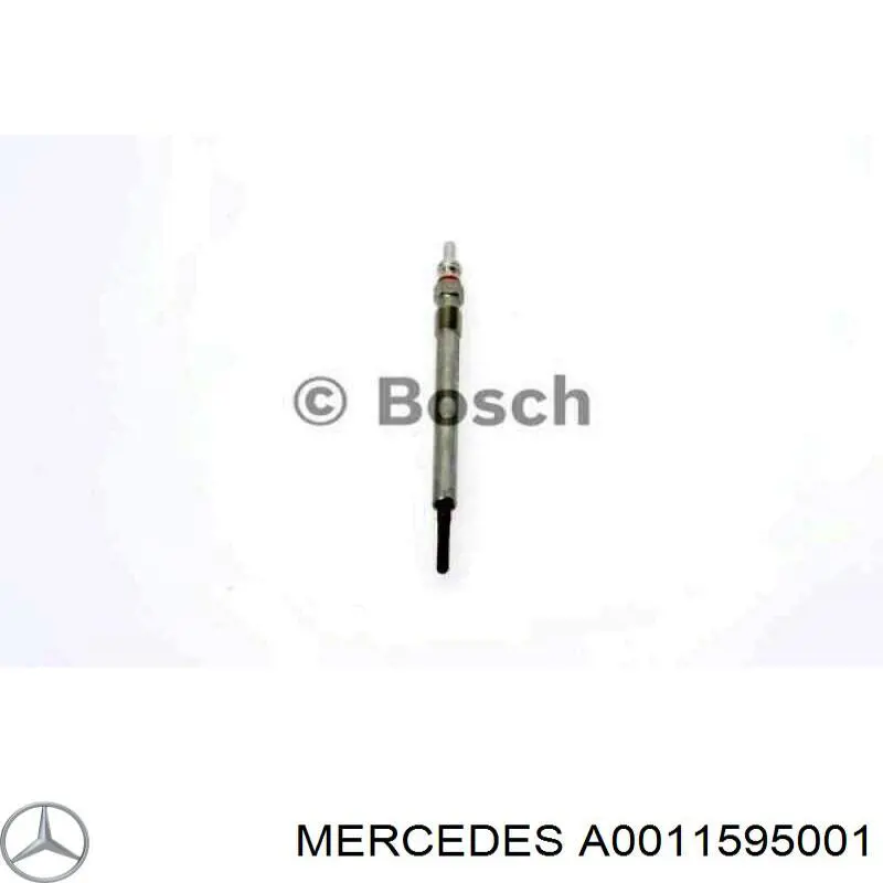 Свечи накала A0011595001 Mercedes