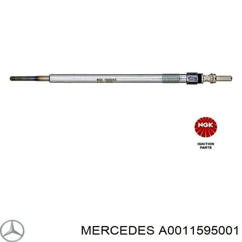 Bujía de incandescencia A0011595001 Mercedes