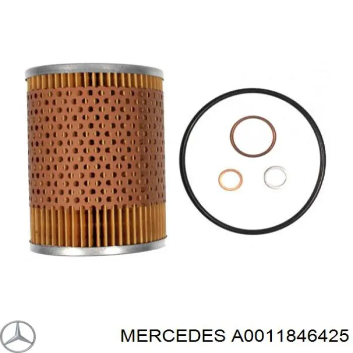 Купить A0011846425 Mercedes Фильтр центробежный очистки масла