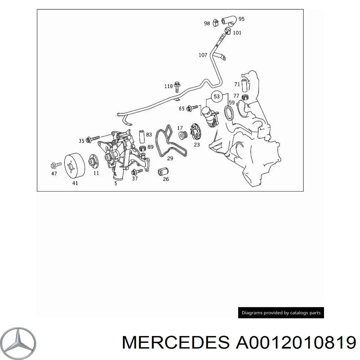  A0012010819 Mercedes