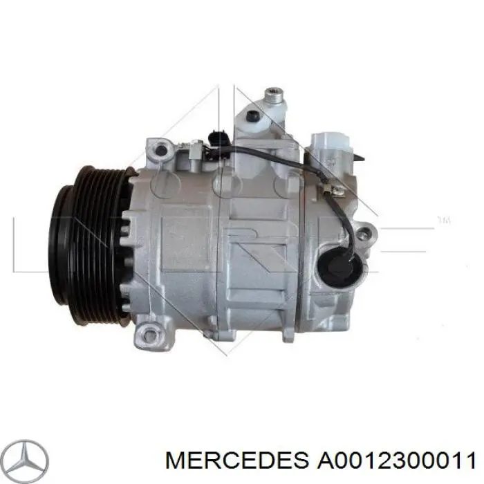 A0012300011 Mercedes compressor de aparelho de ar condicionado