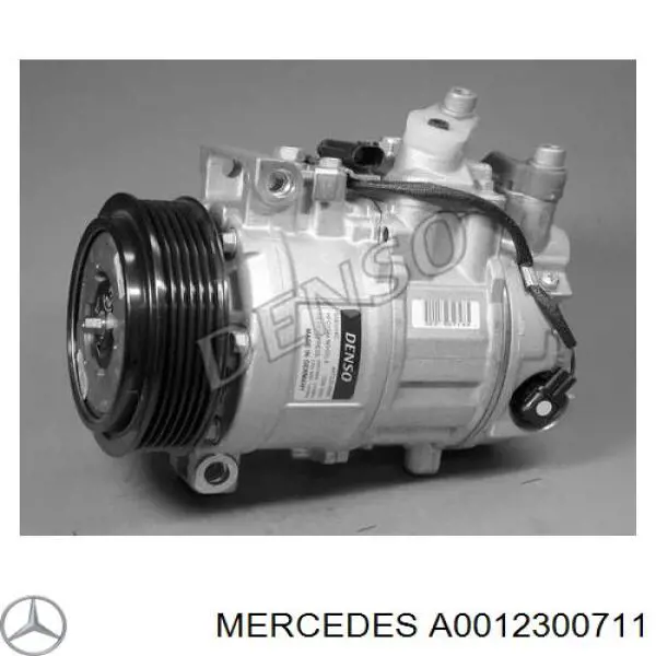 Компрессор кондиционера A0012300711 Mercedes