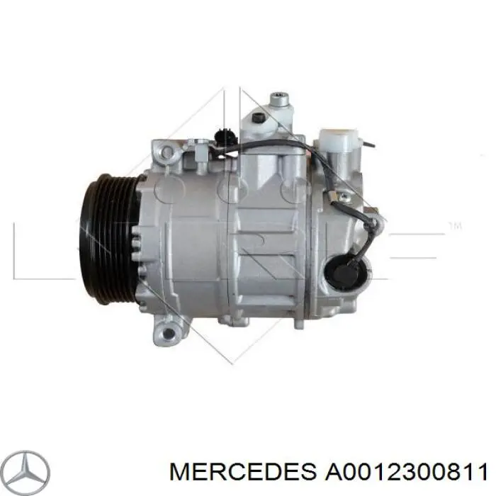 Компрессор кондиционера A0012300811 Mercedes