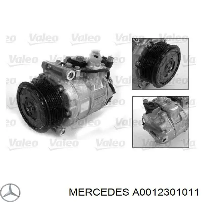 Купить A0012301011 Mercedes Компрессор климатической установки