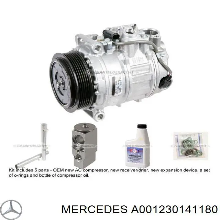 A001230141180 Mercedes компрессор кондиционера