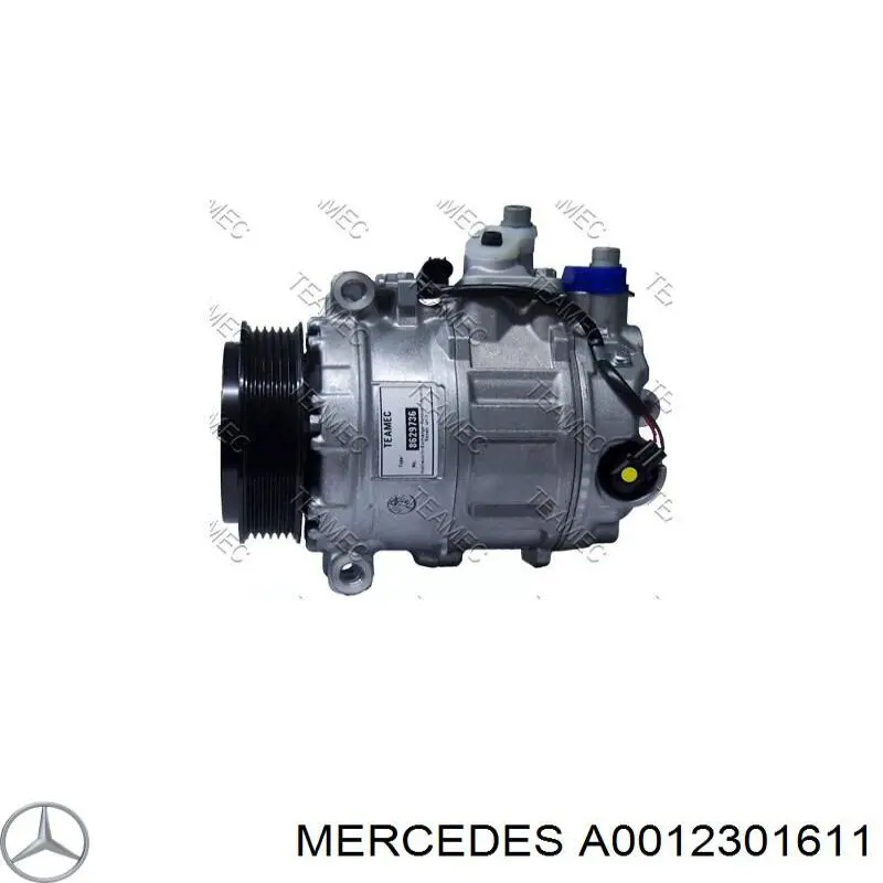 Компрессор кондиционера A0012301611 Mercedes