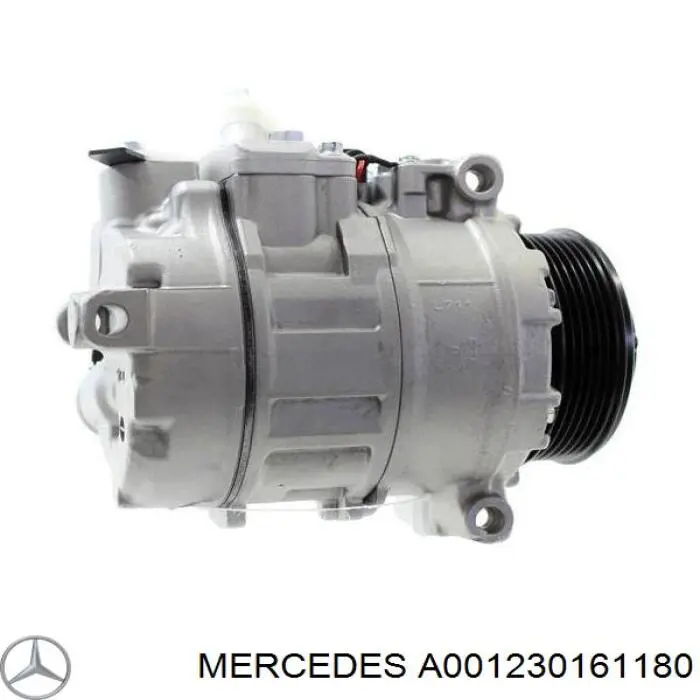 Компрессор кондиционера A001230161180 Mercedes