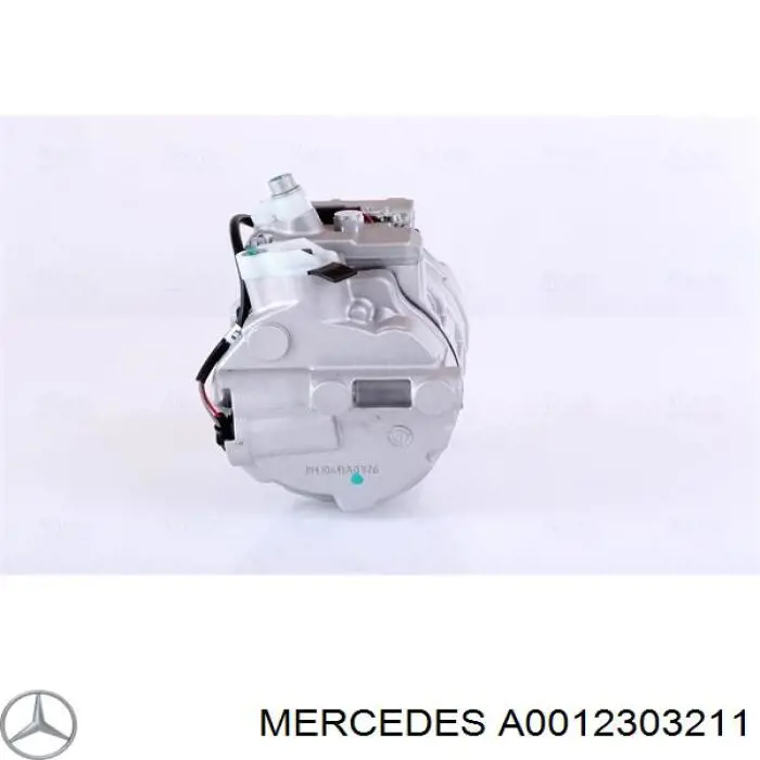 A0012303211 Mercedes compressor de aparelho de ar condicionado