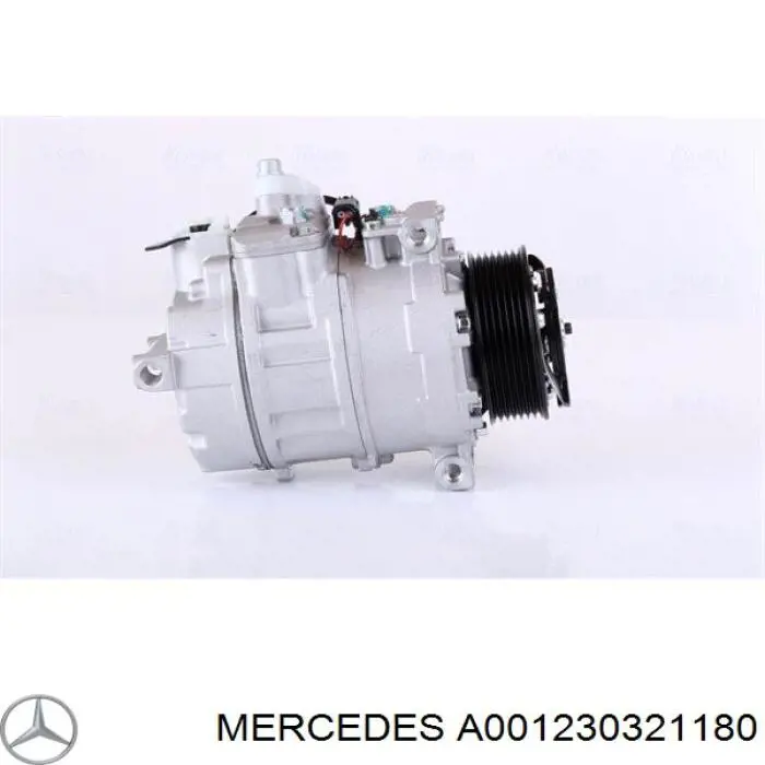 Компрессор кондиционера A001230321180 Mercedes