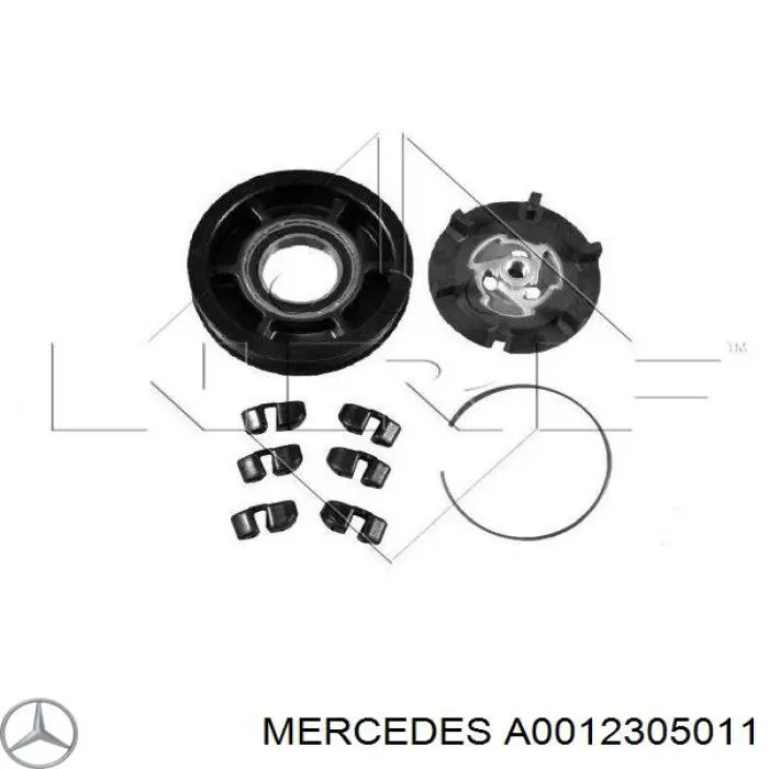 Компрессор кондиционера A0012305011 Mercedes