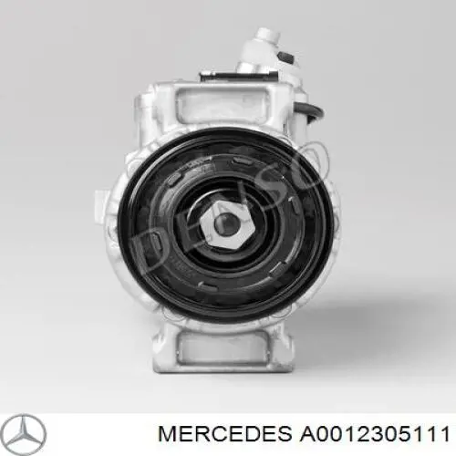 Компрессор кондиционера A001230511180 Mercedes