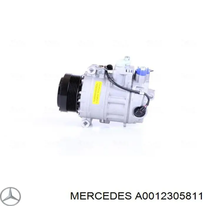 Компрессор кондиционера A0012305811 Mercedes