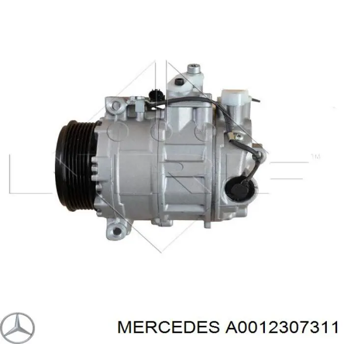 Компрессор кондиционера A0012307311 Mercedes