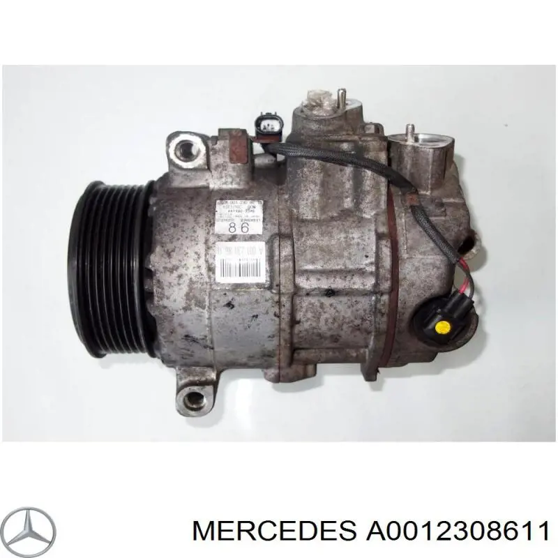 A0012308611 Mercedes компрессор кондиционера