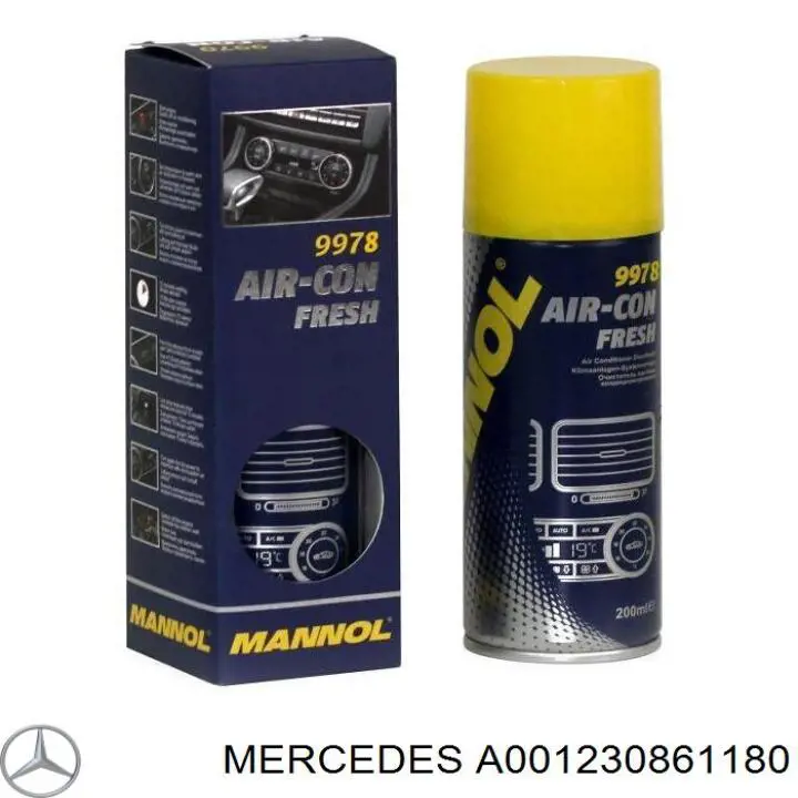 A001230861180 Mercedes компрессор кондиционера
