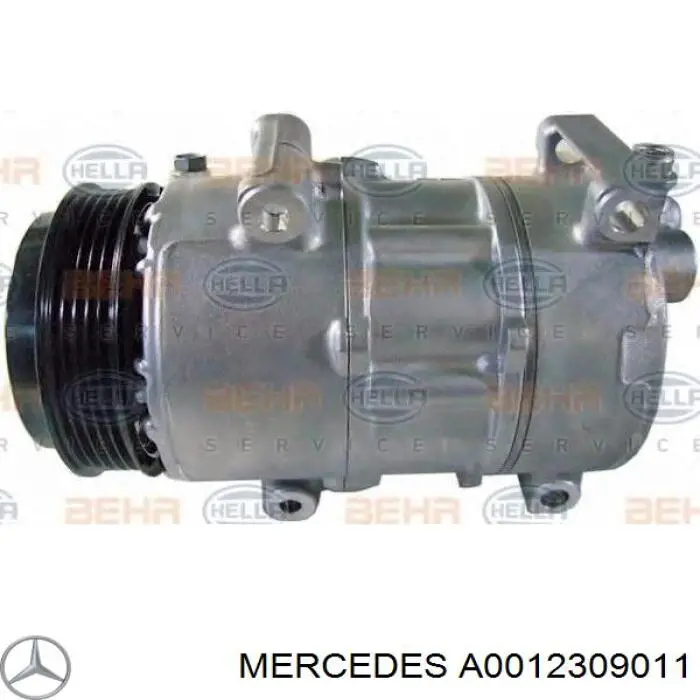 A0012309011 Mercedes compressor de aparelho de ar condicionado