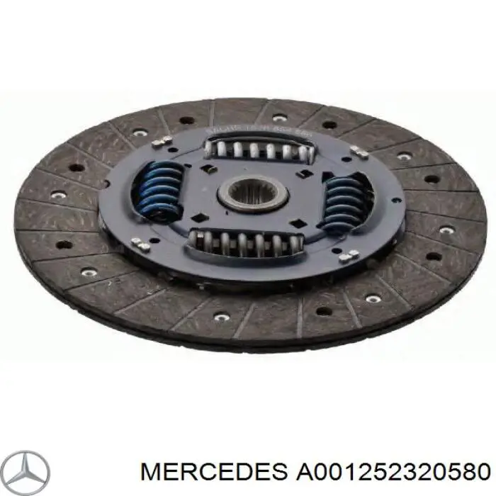 Диск сцепления Mercedes A001252320580