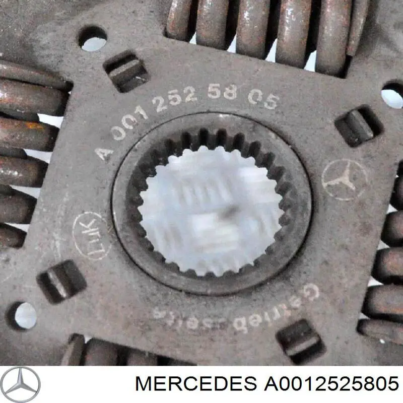 Диск сцепления 0012525805 Mercedes