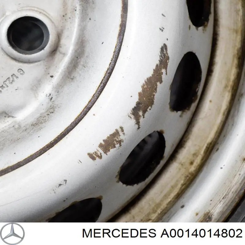 Диски колесные стальные (штампованные) 14014802 Mercedes