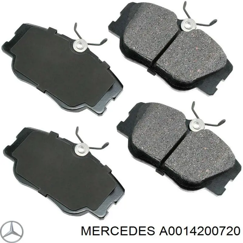 Колодки Mercedes A0014200720 цена, от 16.91 USD