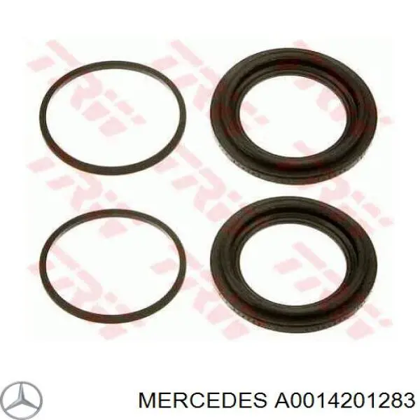 A0014201283 Mercedes ремкомплект суппорта тормозного переднего